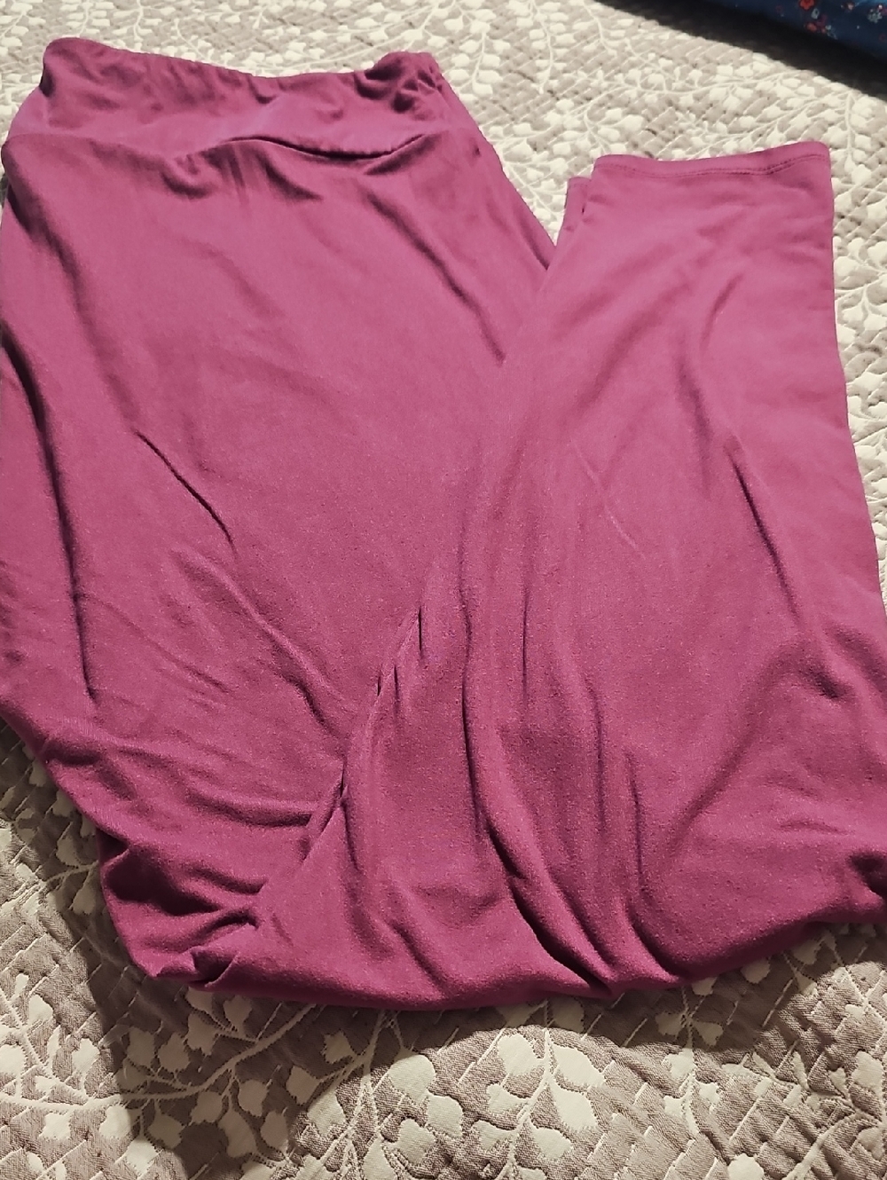 LuLaRoe Plum Leggings